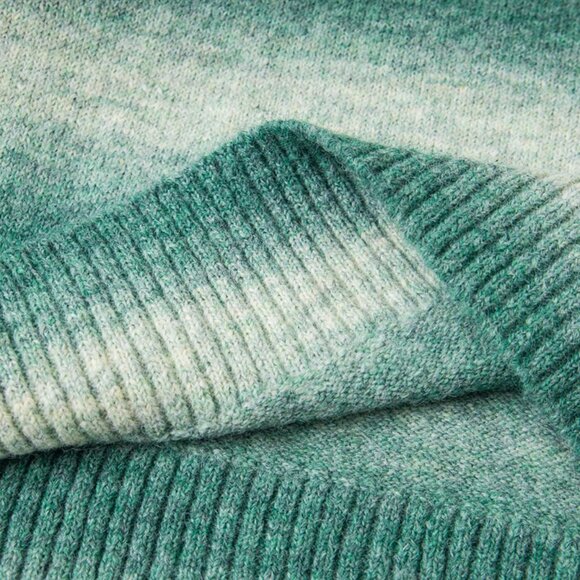 Stussy Gradient Button Knit Long-Sleeved Sweater - Picture 2 of 9